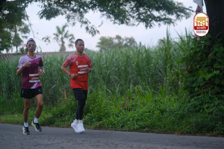 Race photo from Kediri Half Marathon 2025