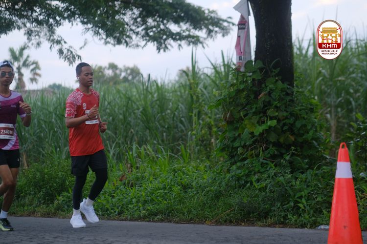Race photo from Kediri Half Marathon 2025
