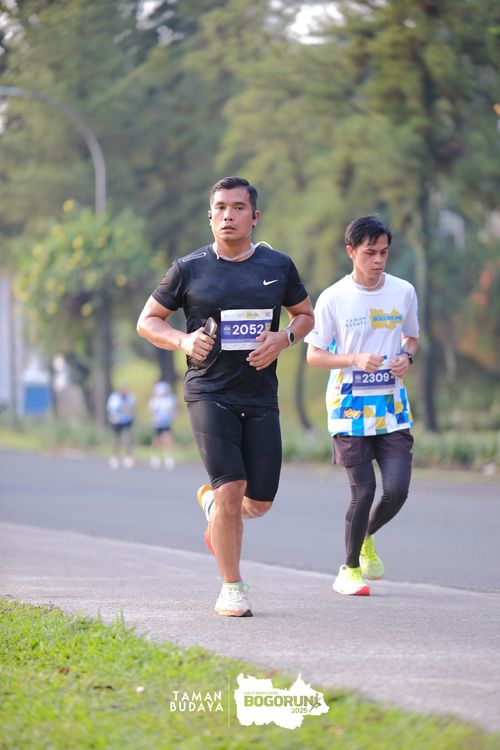 Race photo from Taman Budaya x BOGORUN 2025