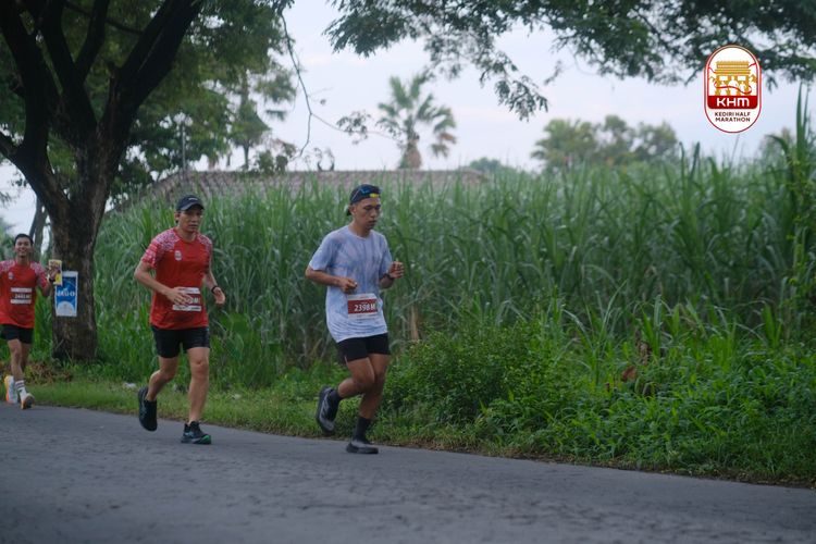 Race photo from Kediri Half Marathon 2025