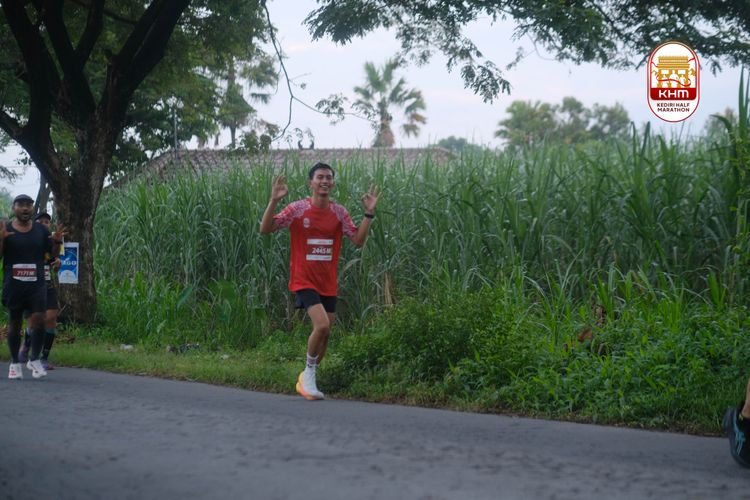 Race photo from Kediri Half Marathon 2025