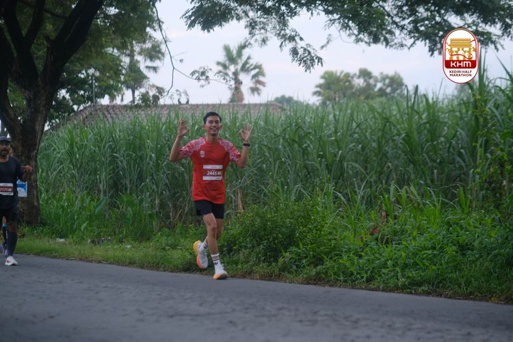 Race photo from Kediri Half Marathon 2025