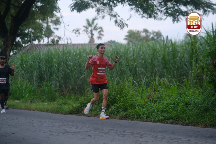 Race photo from Kediri Half Marathon 2025