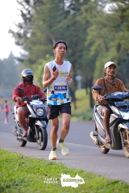Race photo from Taman Budaya x BOGORUN 2025