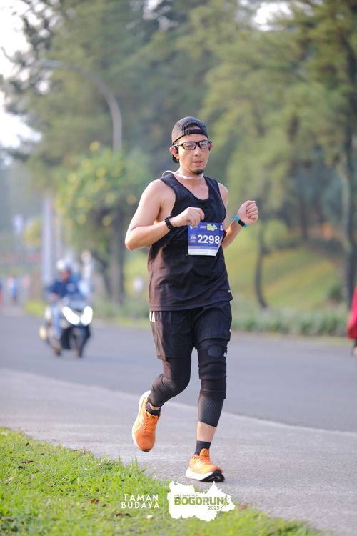 Race photo from Taman Budaya x BOGORUN 2025