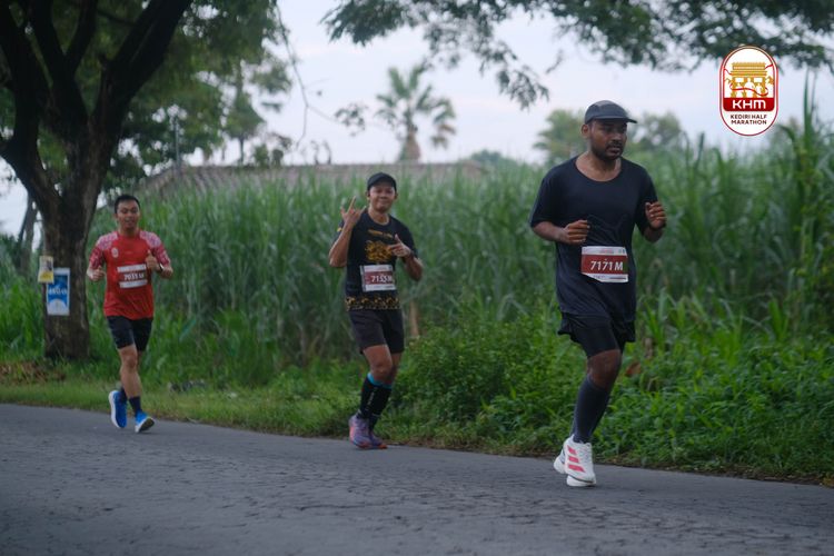 Race photo from Kediri Half Marathon 2025