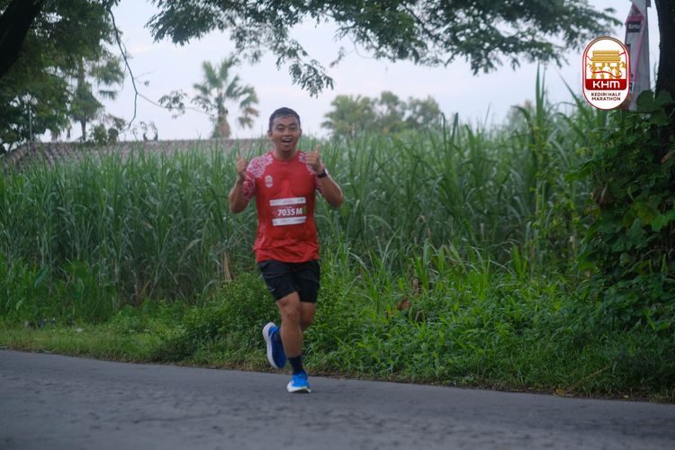 Race photo from Kediri Half Marathon 2025