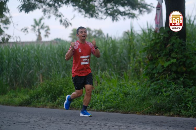 Race photo from Kediri Half Marathon 2025