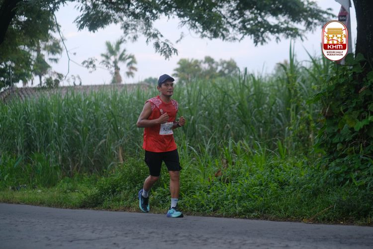 Race photo from Kediri Half Marathon 2025