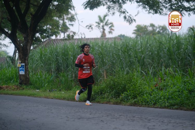 Race photo from Kediri Half Marathon 2025