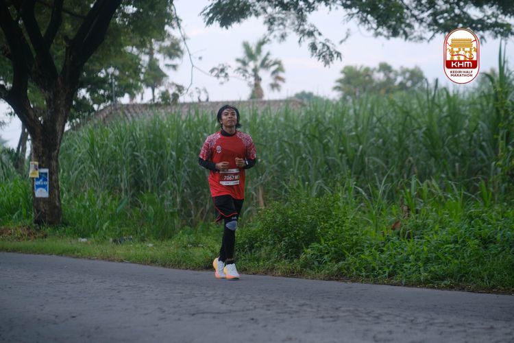 Race photo from Kediri Half Marathon 2025