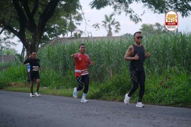 Race photo from Kediri Half Marathon 2025