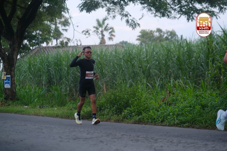 Race photo from Kediri Half Marathon 2025