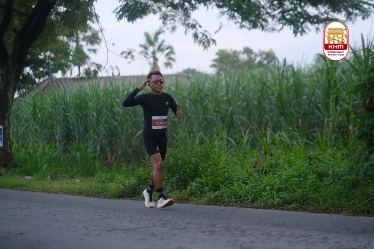Race photo from Kediri Half Marathon 2025