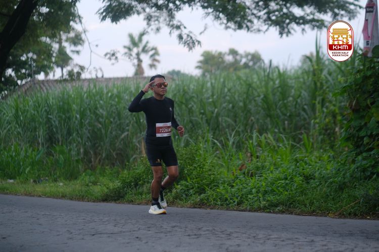 Race photo from Kediri Half Marathon 2025