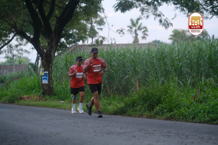 Race photo from Kediri Half Marathon 2025