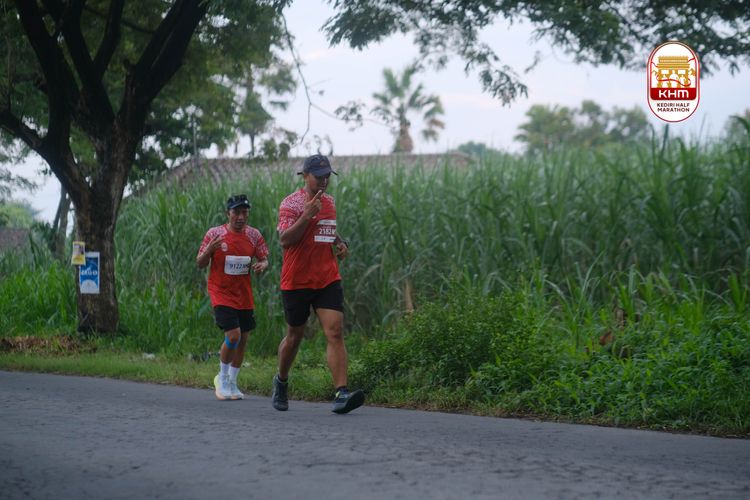Race photo from Kediri Half Marathon 2025