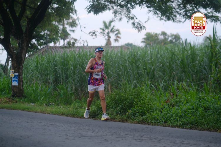 Race photo from Kediri Half Marathon 2025