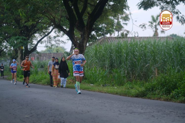 Race photo from Kediri Half Marathon 2025
