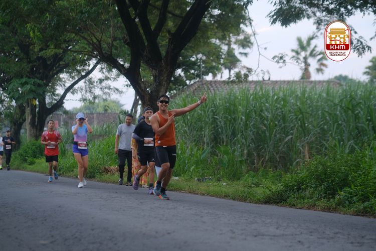 Race photo from Kediri Half Marathon 2025