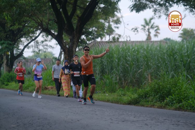 Race photo from Kediri Half Marathon 2025