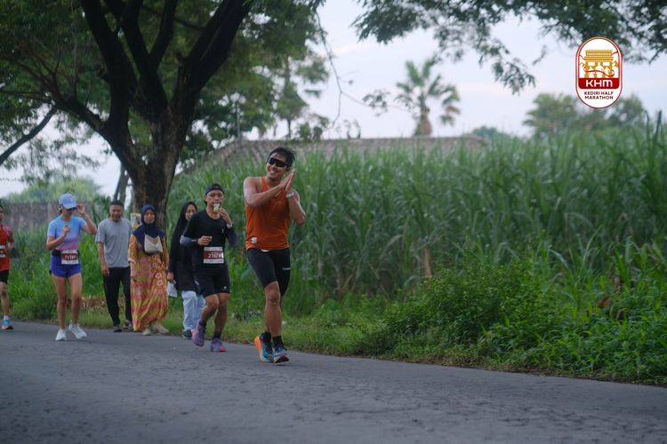 Race photo from Kediri Half Marathon 2025