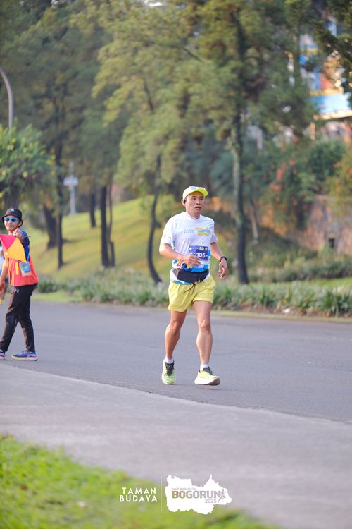 Race photo from Taman Budaya x BOGORUN 2025