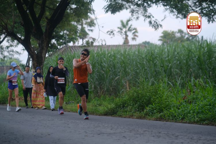 Race photo from Kediri Half Marathon 2025