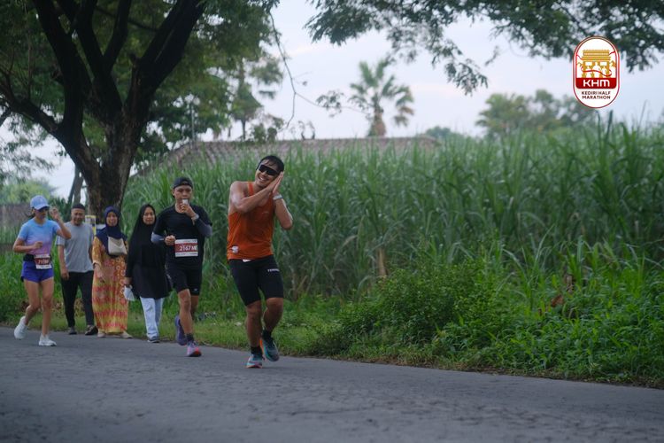 Race photo from Kediri Half Marathon 2025