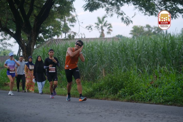 Race photo from Kediri Half Marathon 2025