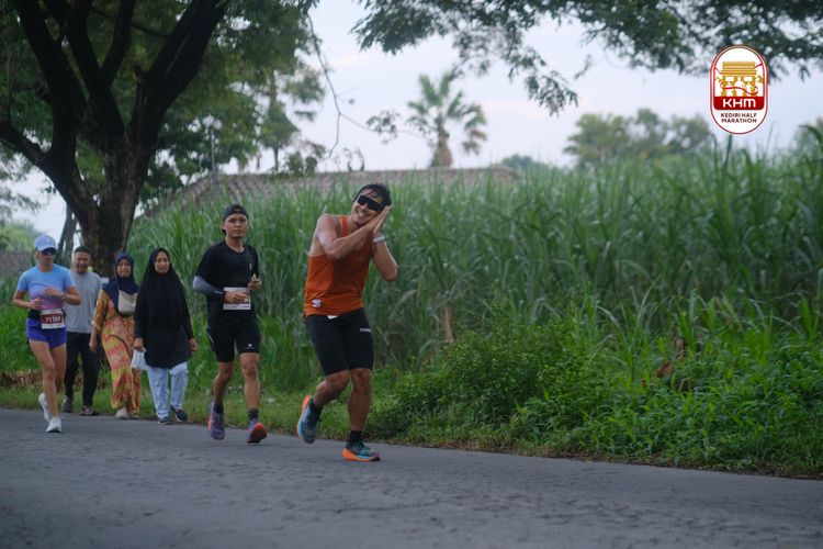 Race photo from Kediri Half Marathon 2025