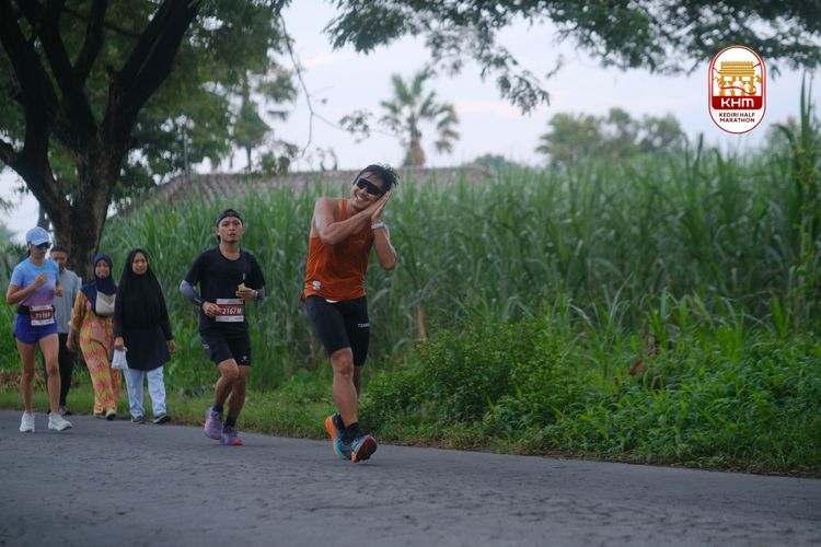 Race photo from Kediri Half Marathon 2025
