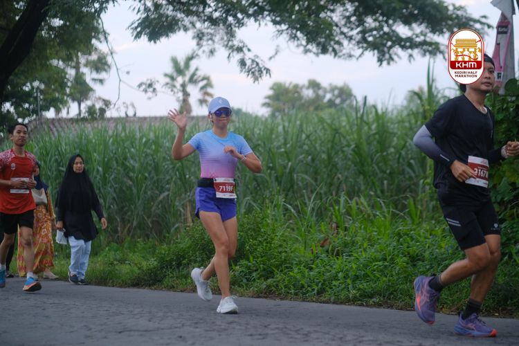 Race photo from Kediri Half Marathon 2025