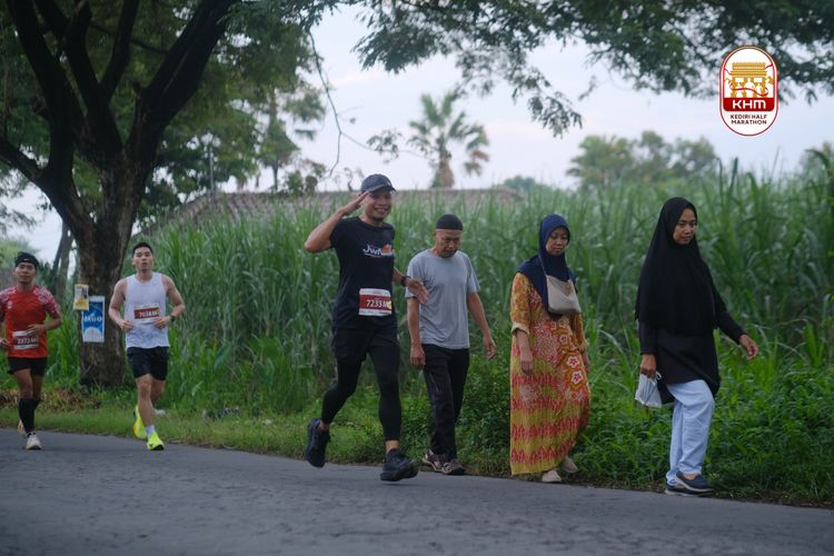 Race photo from Kediri Half Marathon 2025