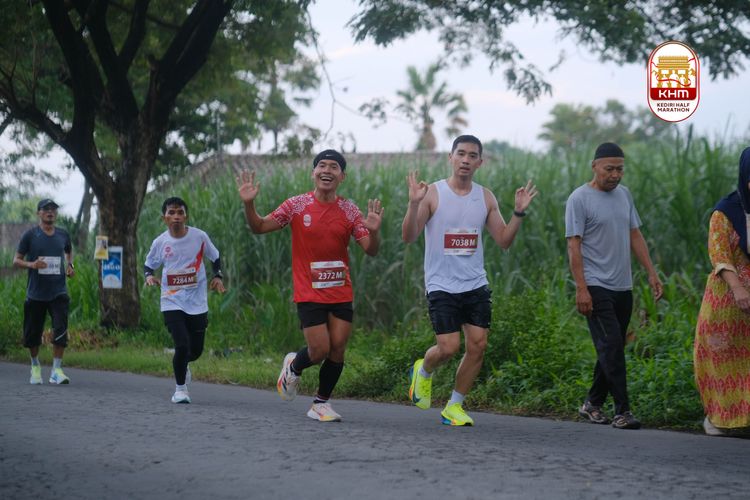 Race photo from Kediri Half Marathon 2025