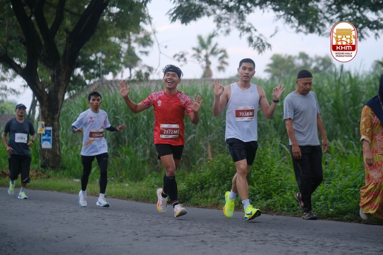 Race photo from Kediri Half Marathon 2025