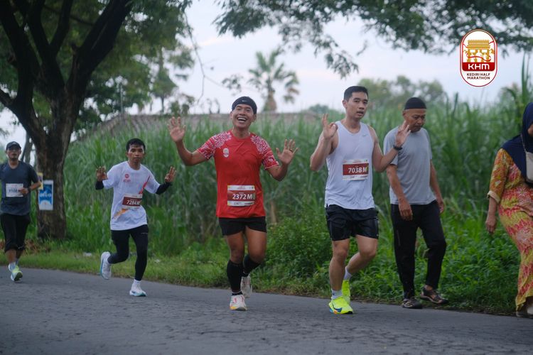 Race photo from Kediri Half Marathon 2025