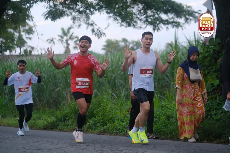 Race photo from Kediri Half Marathon 2025