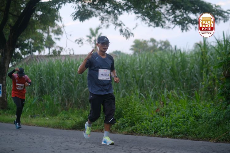 Race photo from Kediri Half Marathon 2025