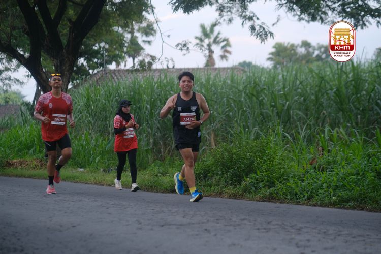 Race photo from Kediri Half Marathon 2025