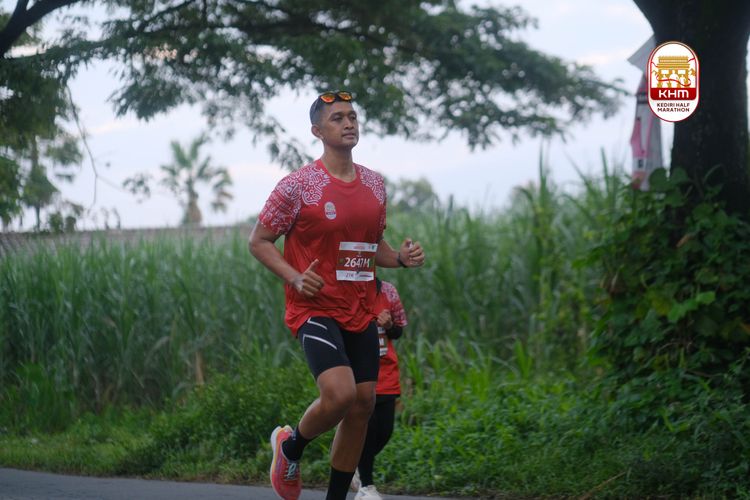 Race photo from Kediri Half Marathon 2025