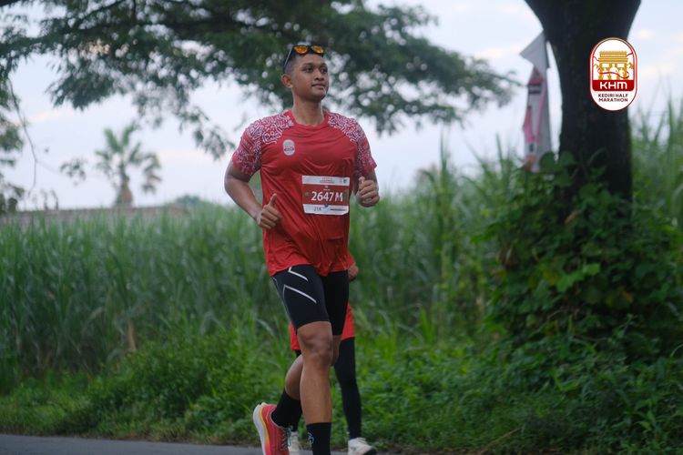 Race photo from Kediri Half Marathon 2025