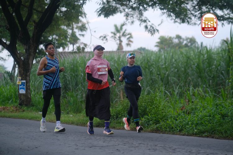 Race photo from Kediri Half Marathon 2025