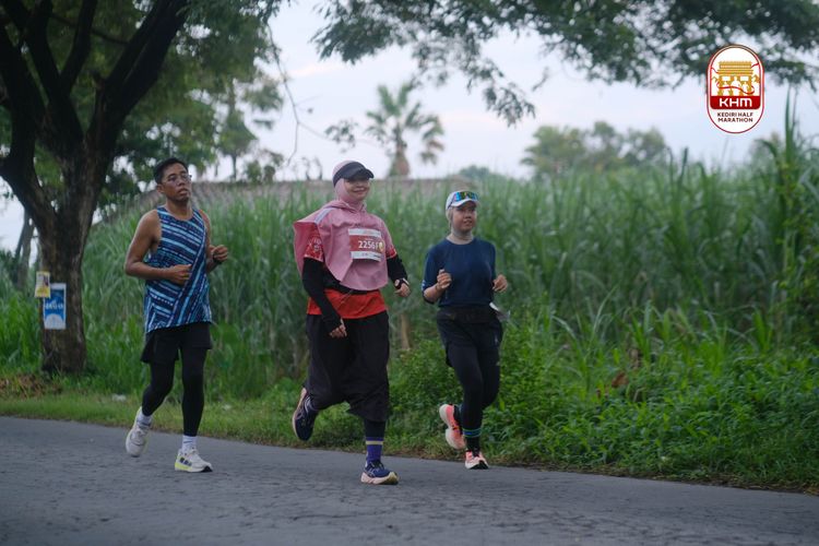 Race photo from Kediri Half Marathon 2025