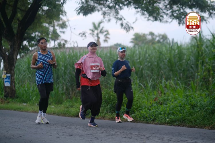 Race photo from Kediri Half Marathon 2025