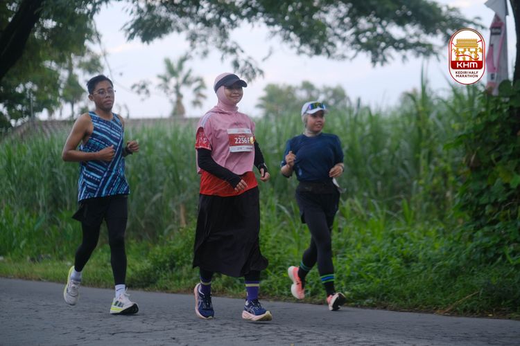 Race photo from Kediri Half Marathon 2025