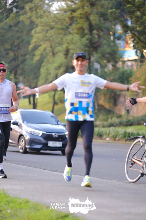 Race photo from Taman Budaya x BOGORUN 2025