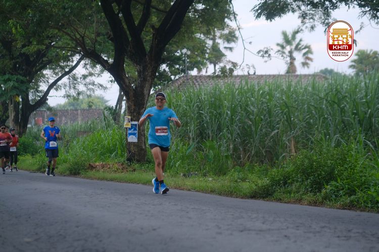 Race photo from Kediri Half Marathon 2025