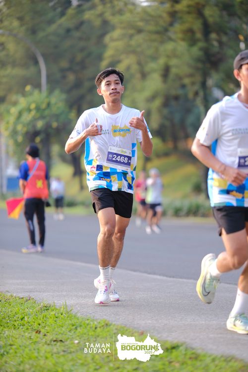 Race photo from Taman Budaya x BOGORUN 2025