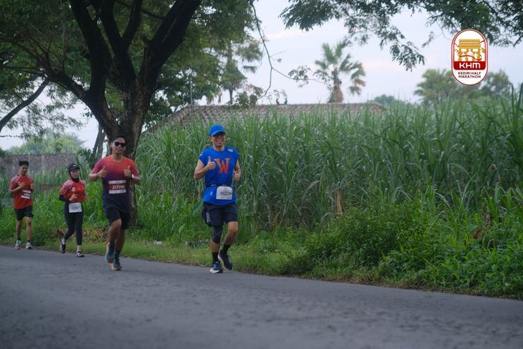 Race photo from Kediri Half Marathon 2025